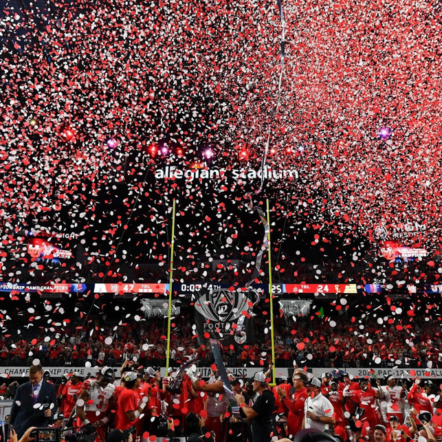 Allegiant Stadium Confetti